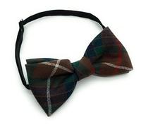 Gents Clan Bow Tie Available in Various Tartans Made in Scotland (Fraser Hunting)