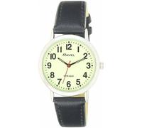 Gents Easy to Read Glow in the Dark Luminous Dial Watch by Ravel Model R.GL.03