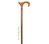 Gents Right Handed Beech Derby Cane by Classic Canes