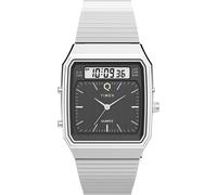 Timex Q 1982 Reissue Ana-Digi Watch Silver