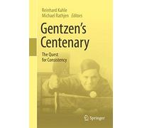 Gentzen's Centenary: The Quest for Consistency