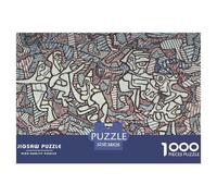 Genuflection of The Bishop Wooden Jigsaw Puzzle Waterproof 1000 Piece Puzzles for Adults Gifts Impossible Educational Games