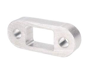 GENUINE 1" ALUMINIUM TOW BALL SPACER 25mm BLOCK CARAVAN TRAILER MP236B MAYPOLE