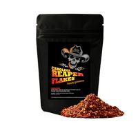 Genuine 100% Carolina Reaper Flakes 100g - Worlds Hottest Chilli