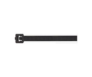 Genuine 100x Hellerman Tyton Cable Ties Black T120R 390X7.6 mm Accessories To...