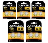 GENUINE 10X DURACELL CR2032 3V LITHIUM COIN CELL BATTERY DL2032, BR2032, SB-T15