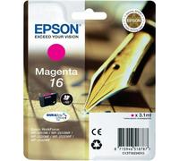 Genuine 16 Epson Ink Cartridge Magenta (T1623) for WorkForce WF-2660DWF Lot
