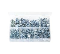 Genuine 1x 300 Piece Assorted Sheet Metal Screws W/Captive Washers Set - Part Number AB132