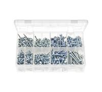 Genuine 1x 400 Piece Assorted Self-Drilling Screws Hex Head Set - Part Number...