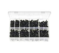 Genuine 1x 700 Piece Assorted Self-Tappers Black Flanged Pozi Set - Part Numb...
