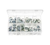 Genuine 1x Assorted 100 Piece Box Mini Hose Clips - Part Number AB102