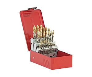 Genuine 1x Dormer A002 HSS Jobber Twist Drill Bit Set Metric 25 Piece Tool DI...