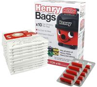 Genuine 20 X Pack Numatic Hepa-Flo Hoover Vacuum Bags Henry Hetty James Nvm-1Ch