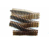 Genuine .308 Brass Bullet Belt for Army Military Dress Up Costume (X Large - 165 cm)