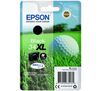 Genuine 34xl Epson Ink BLACK golfball WF-3720/DWF 3725 DWF exp 2023 (01)