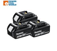 Genuine 3x Makita BL1850 18V 5.0Ah Li-Ion LXT Battery Star LED Indicator