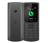 Genuine 4G Nokia 110 TA-1386 Black Dual Sim LTE Unlock Big Button Mobile Phone