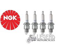 Genuine 4x NGK Spark Plugs Kawasaki Z550 Z650 Z750 KZ B8ES E1-07