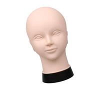Genuine 50cm Head Circumference Beauty Training Model for Lash Extension and Permanent Makeup Including Not Slip Base Skincare Massage Figure