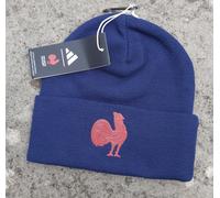 Genuine ADIDAS FFR FRANCE RUGBY Navy BEANIE Cuff Hat CHOOSE SIZE JC8472 shelf1