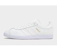 Genuine Adidas Originals Gazelle ® ( Men Sizes UK 9 & 11 ) White / Gold Metallic