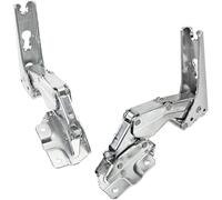 GENUINE AEG FRIDGE / FREEZER DOOR HINGE SET PAIR 2211201039 & 2211202037