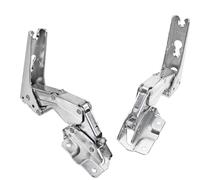 GENUINE AEG FRIDGE / FREEZER DOOR HINGE SET PAIR 2211201039 & 2211202037