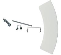 GENUINE AEG WASHING MACHINE WHITE DOOR HANDLE KIT SPRING CATCH LATCH 4055128930