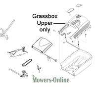 Genuine AL-KO Lawnmower Grassbox Upper AK455747