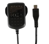 Genuine Alcatel Black 500 mAh 3 Pin Micro USB Mains Charger Suitable for Alcatel Pixi 3 ( 4.5 ), Pixi First & Pixi 4 ( 3.5 )