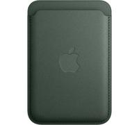 Apple - Wallet for mobile phone / credit card - MagSafe compatibility - microtwill, FineWoven - evergreen - for iPhone 1