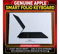 Genuine Apple iPad Air 11-inch M2 2024/M3 2025/M4 2026 Smart Folio Keyboard Case
