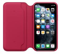 iPhone 11 Pro Leather Folio - Raspberry