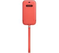 Apple Official iphone 12 Pro Max Leather Sleeve with MagSafe - Pink