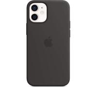 Genuine Apple iPhone 12 Mini Silicone Back Case With MagSafe Black Official