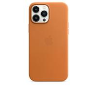Genuine Apple iPhone 13 Pro Max Leather MagSafe Case / Cover - Golden Brown