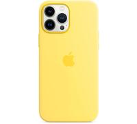 Genuine Apple iPhone 13 Pro Max Silicone MagSafe Case - Lemon Zest (Yellow)