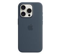 Apple iPhone 15 Pro Silicone Case with MagSafe - Storm Blue