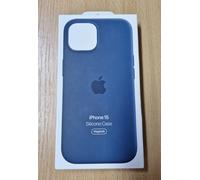 Apple Iphone 15 Silicone Case With Magsafe - Storm Blue Blue