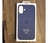 Genuine Apple iPhone 16 Plus Silicone Case with MagSafe Denim (Blue) MYYA3ZM/A