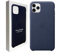 Apple MX0E2ZM/A iPhone 11 Pro Max Leather Case - Black