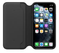 Apple Leather Folio Case for iPhone 11 Pro - Black - MX062ZM/A
