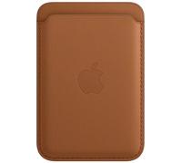 Genuine Apple Leather MagSafe Card Wallet Case for iPhone 12, 13 & 14 - Brown