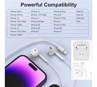 Genuine Apple Lightning Earpods Earphones Headphones For iPhone 7 / 8 Plus 12 11