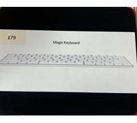 GENUINE Apple Magic Keyboard White A2450 - British English - New & Sealed