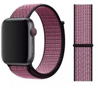 Genuine Apple Nike Nylon Sport Loop Watch Band Pink Blast / True Berry 40mm/41mm