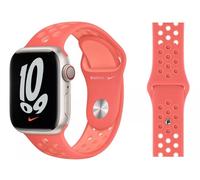 GENUINE APPLE NIKE SPORT BAND 38MM 40MM 41MM 42MM MAGIC EMBER CRIMSON STRAP BAND