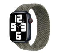 GENUINE APPLE OLIVE SOLO BRAIDED LOOP WATCH STRAP 38MM/40MM/41MM/42MM SIZE 8