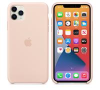 Genuine Apple Silicone Case Back Cover for iPhone 11 Pro Max - Pink Sand (MWYY2ZM/A)