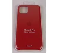 Genuine Apple Silicone Case for iPhone 11 Pro - (PRODUCT) RED - MWYH2ZM/A - New